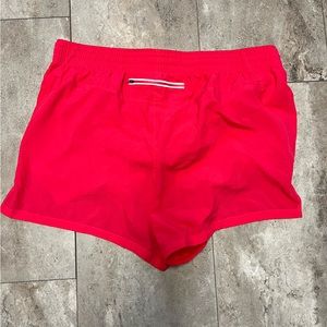 Fabletics hot pink running shorts 1x